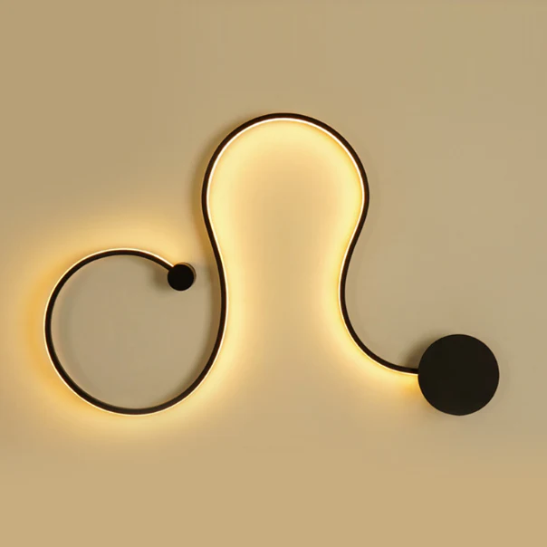 Applique murale / Plafonnier à LED design abstrait - Image 10