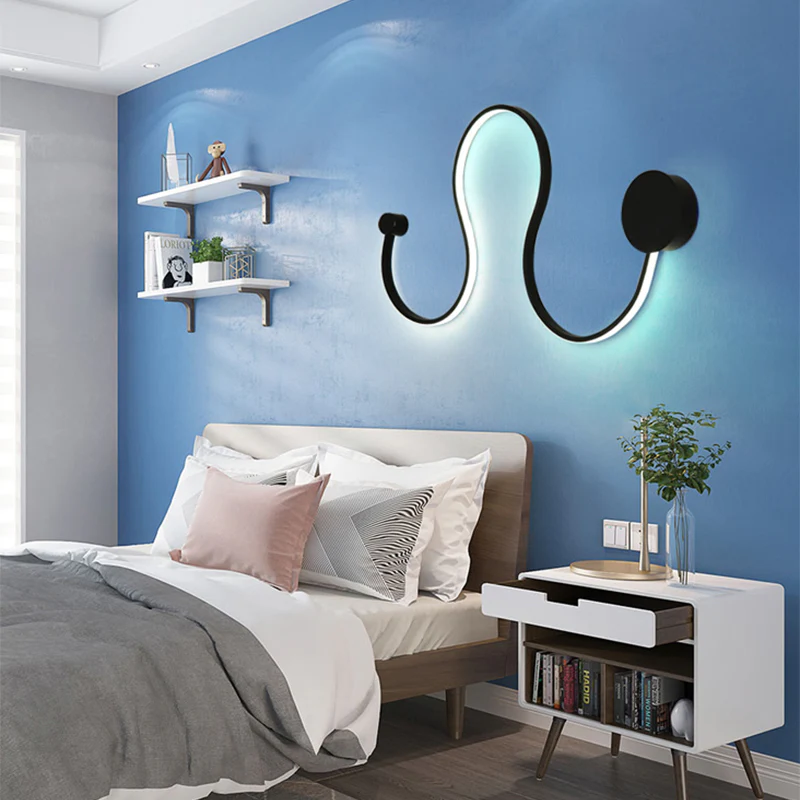 Applique murale / Plafonnier à LED design abstrait - Image 4