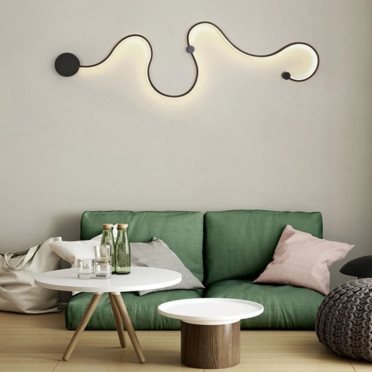 Applique murale / Plafonnier à LED design abstrait - Image 5