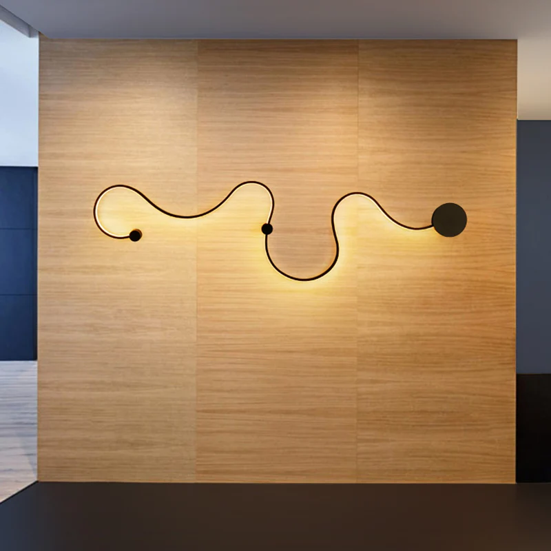 Applique murale / Plafonnier à LED design abstrait - Image 7