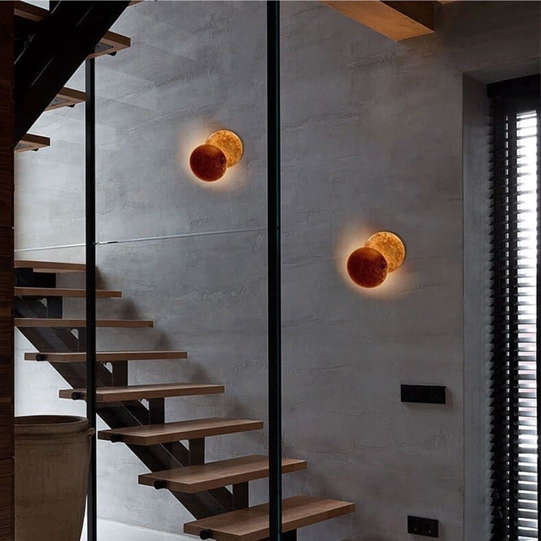 Applique murale LED | Eclipse dorée - Image 4