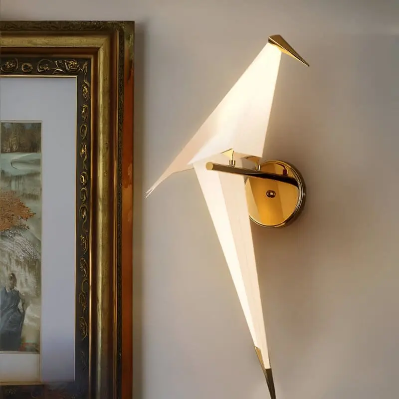 Applique murale - Oiseau en origami - Image 4