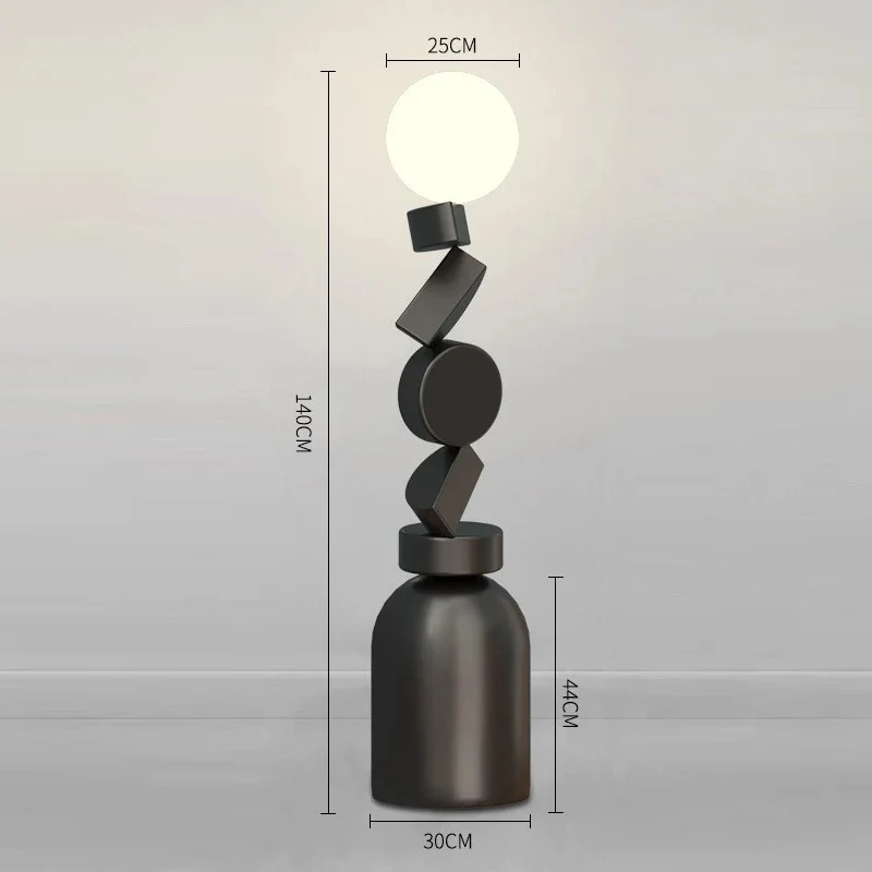 Lampadaire artistique, élégant et contemporain - Image 7