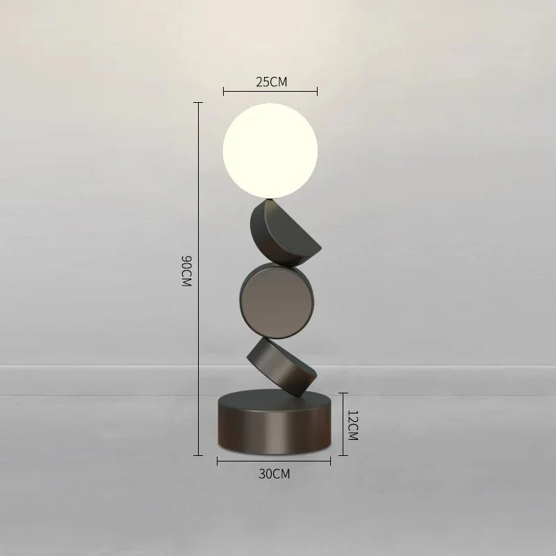 Lampadaire artistique, élégant et contemporain - Image 8