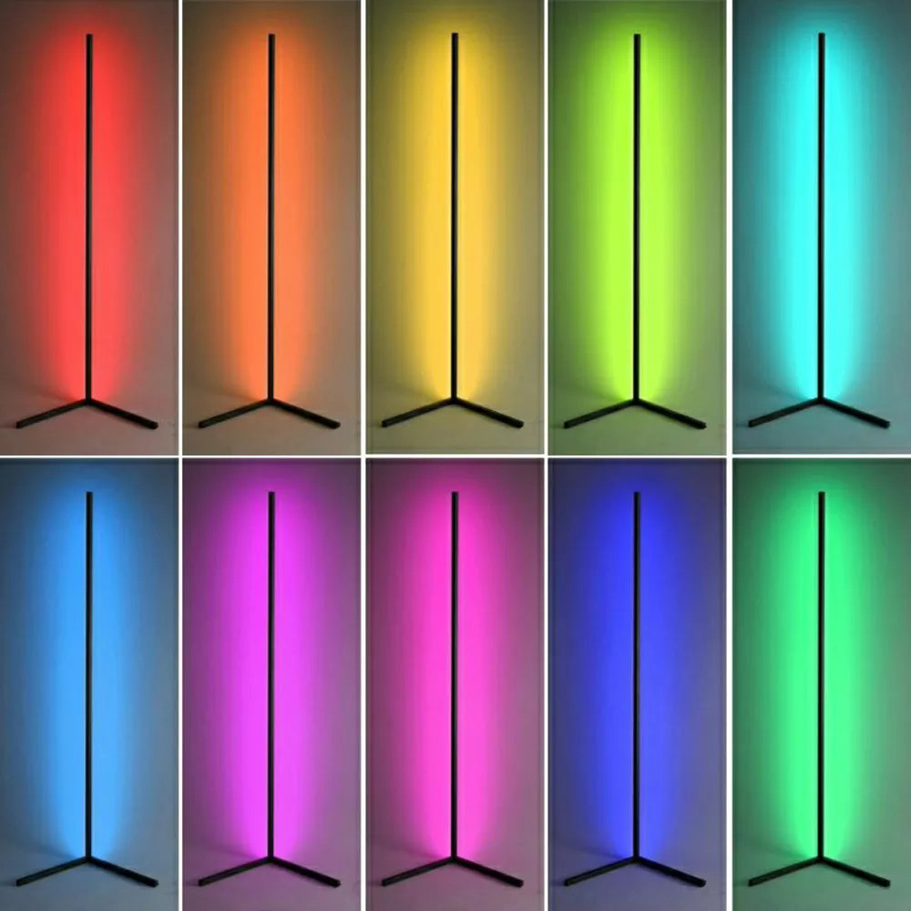 Lampadaire d’angle LED de couleurs - Image 6