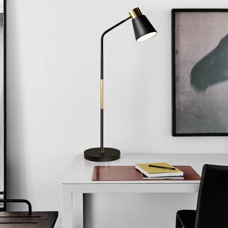 Lampadaire sur pied à tête rotative, design moderne - Image 5