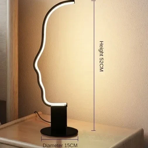 Lampadaire visage design moderne - Image 5