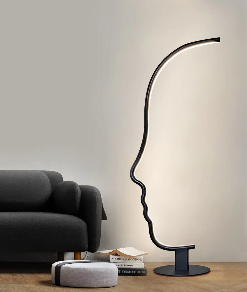 Lampadaire visage design moderne - Image 7