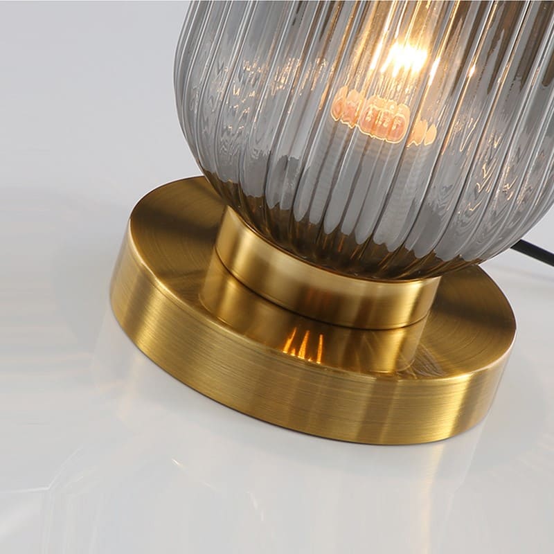 Lampe de chevet en verre teinté - Image 6