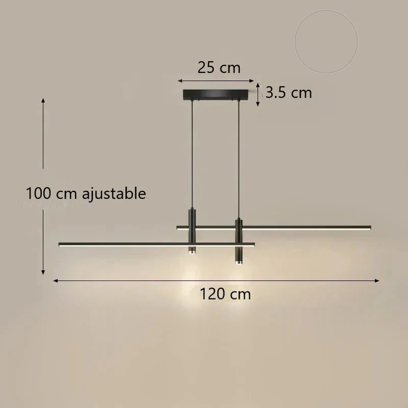 Lustre spots au design minimaliste et moderne - Image 8