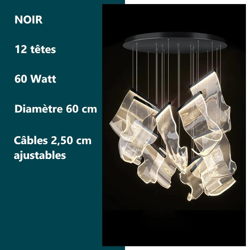 Lustre de luxe au design moderne - LED - Image 25