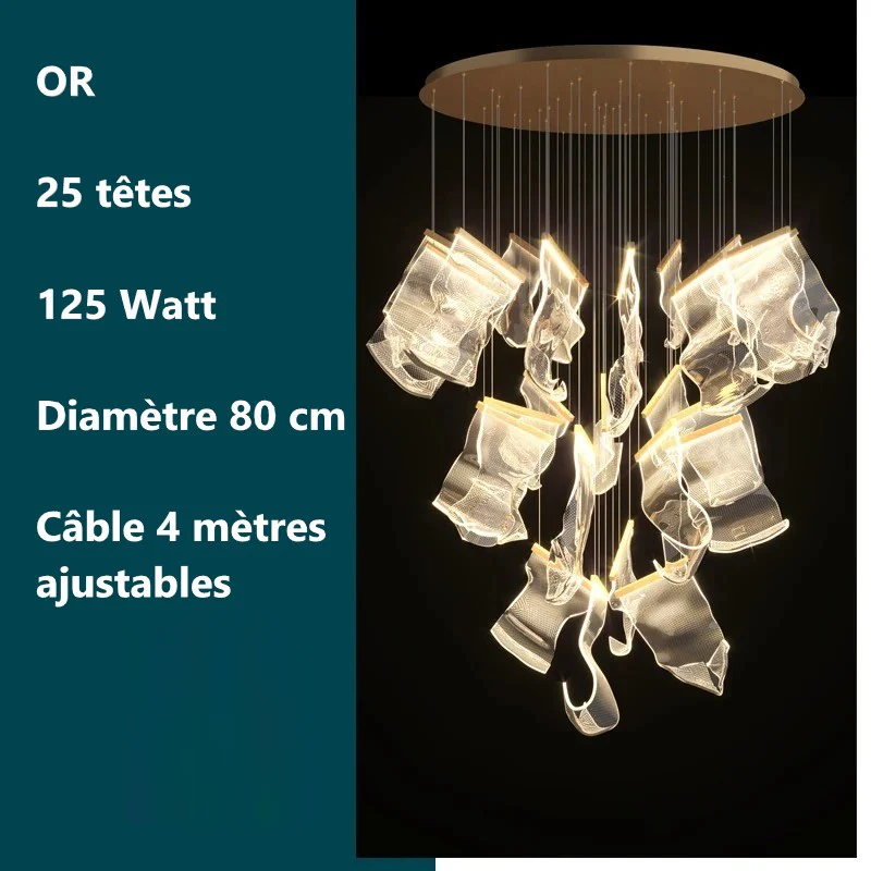 Lustre de luxe au design moderne - LED - Image 36