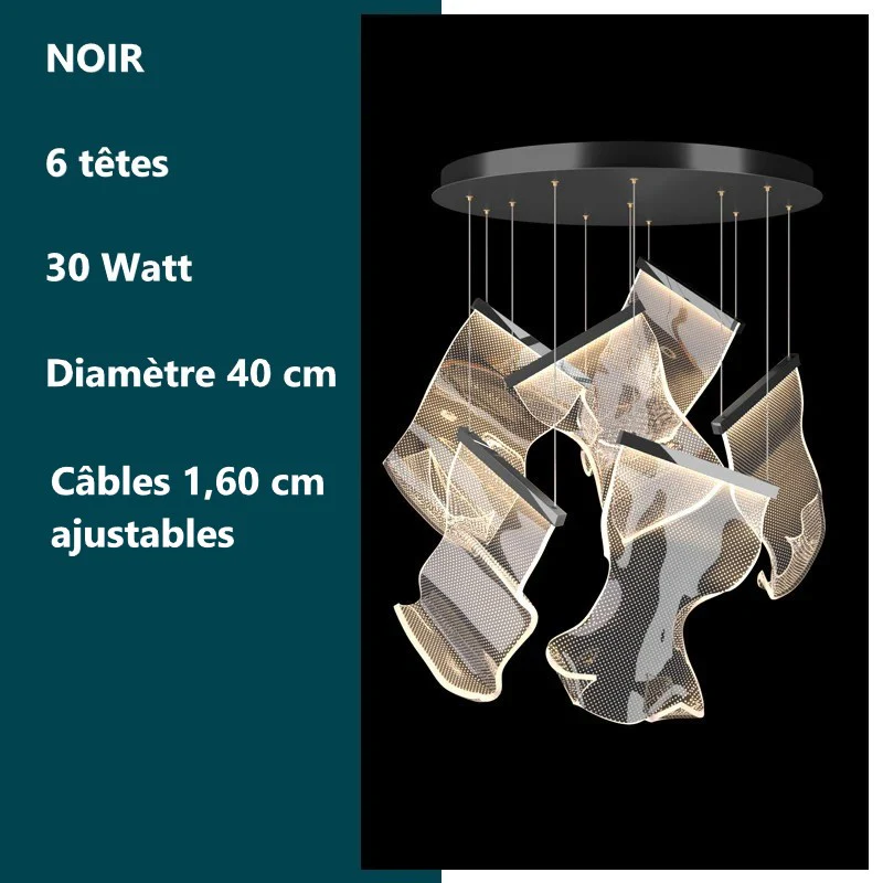 Lustre de luxe au design moderne - LED - Image 37