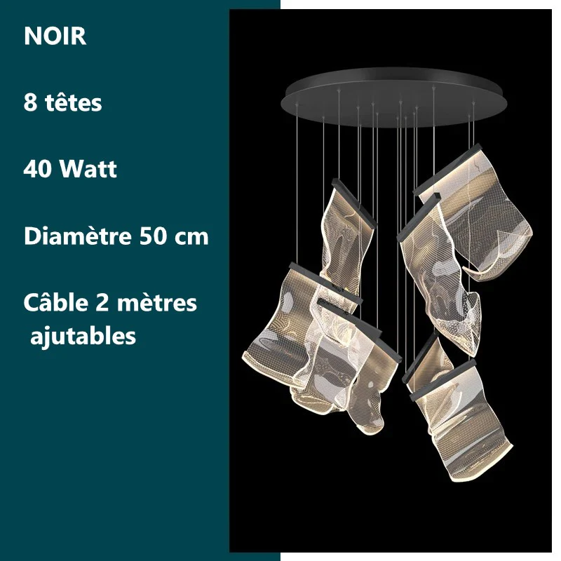 Lustre de luxe au design moderne - LED - Image 38