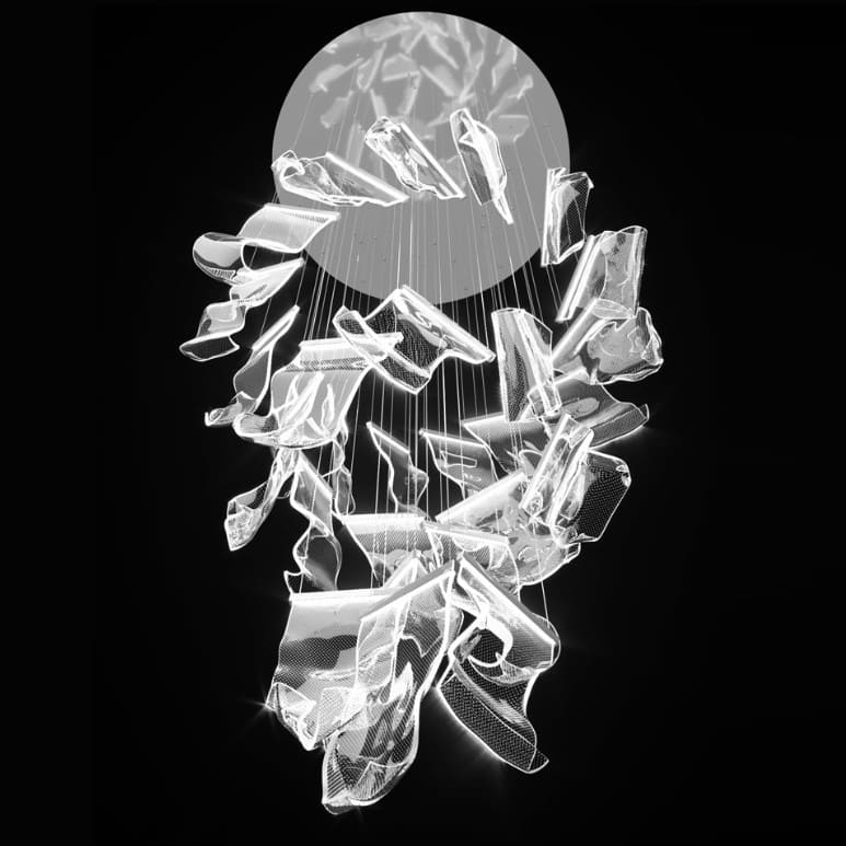 Lustre de luxe au design moderne - LED - Image 5