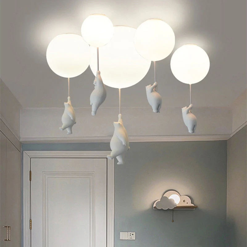 Lustre enfant ours polaire suspendu - Image 16