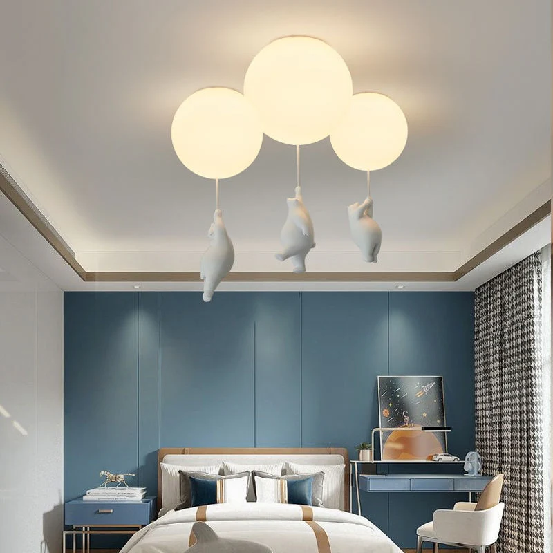 Lustre enfant ours polaire suspendu - Image 4