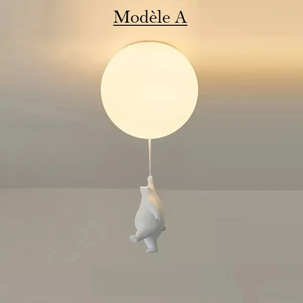 Lustre enfant ours polaire suspendu - Image 6