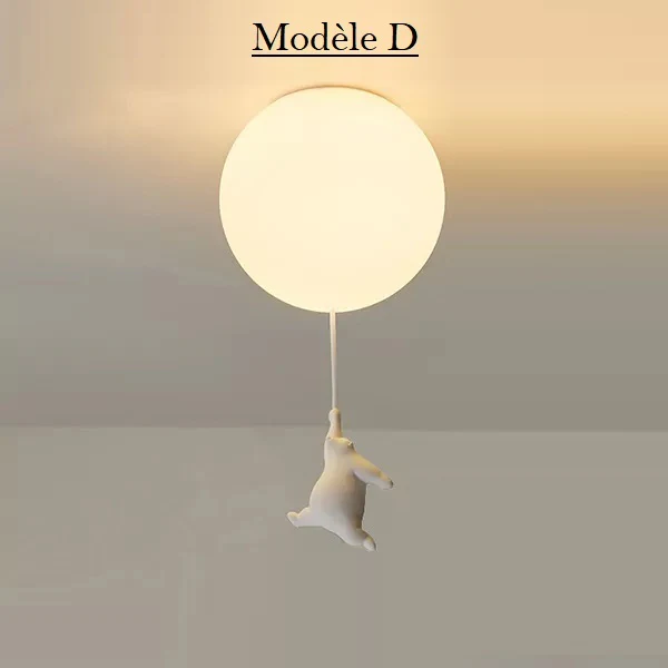 Lustre enfant ours polaire suspendu - Image 9