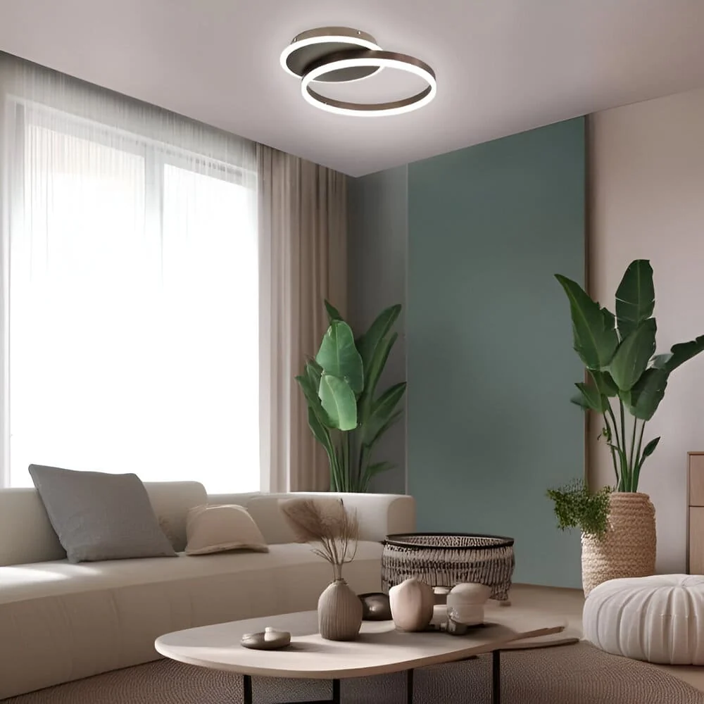 Plafonnier LED Dimmable  | Cercles design - Image 10