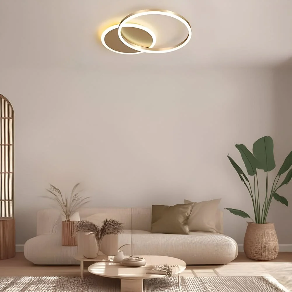 Plafonnier LED Dimmable  | Cercles design - Image 11