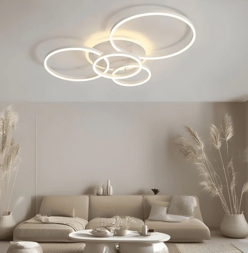 Plafonnier LED Dimmable  | Cercles design - Image 12
