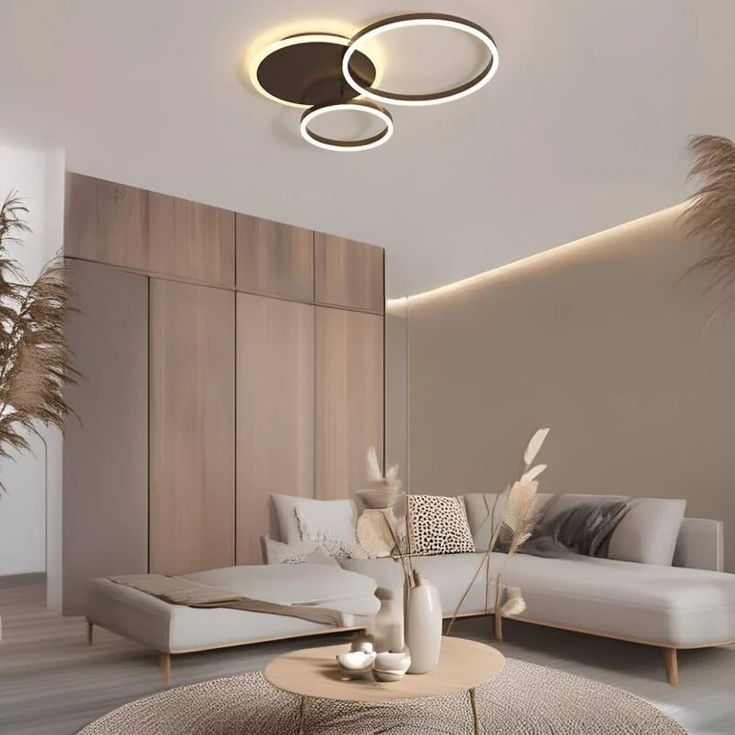Plafonnier LED Dimmable  | Cercles design - Image 13