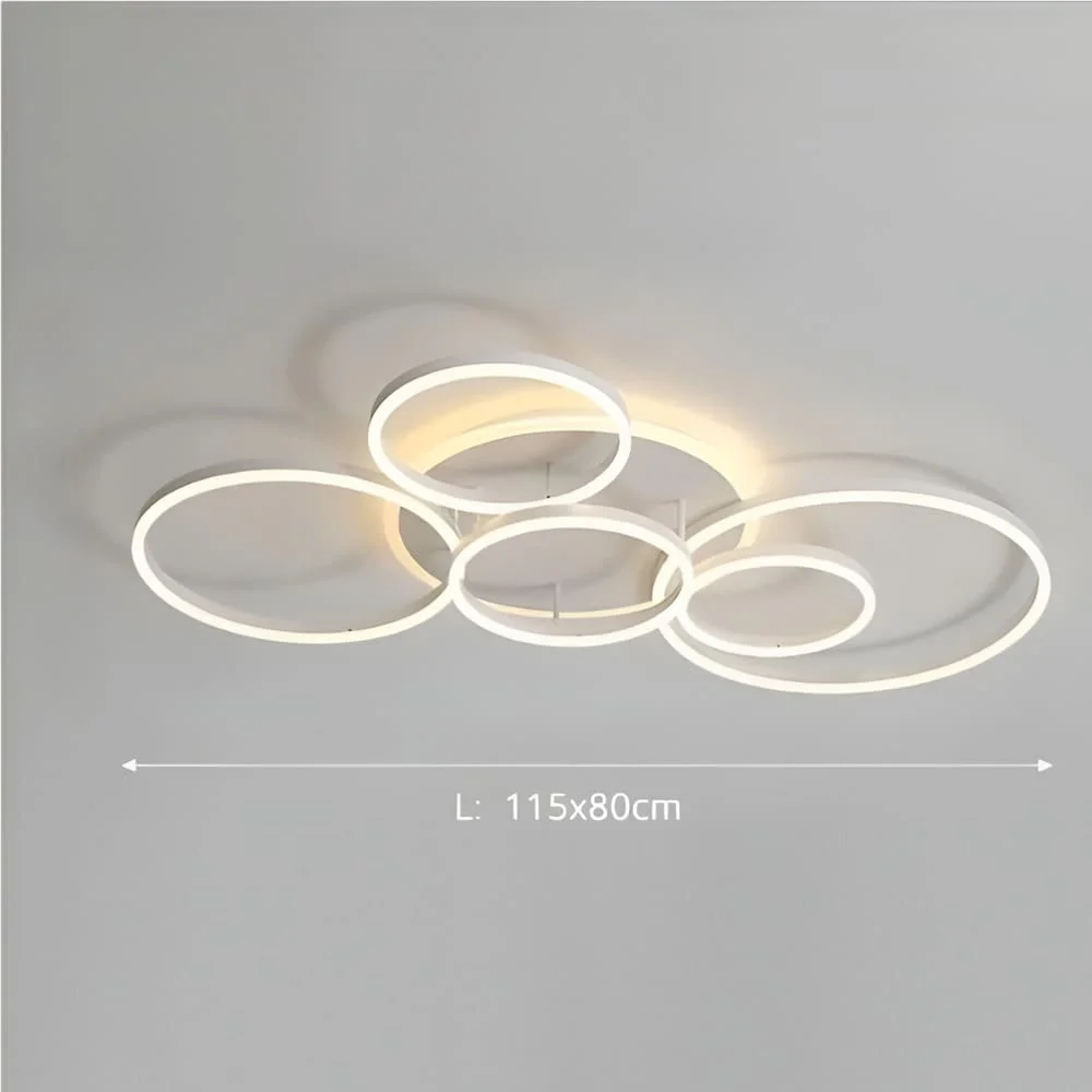 Plafonnier LED Dimmable  | Cercles design - Image 15