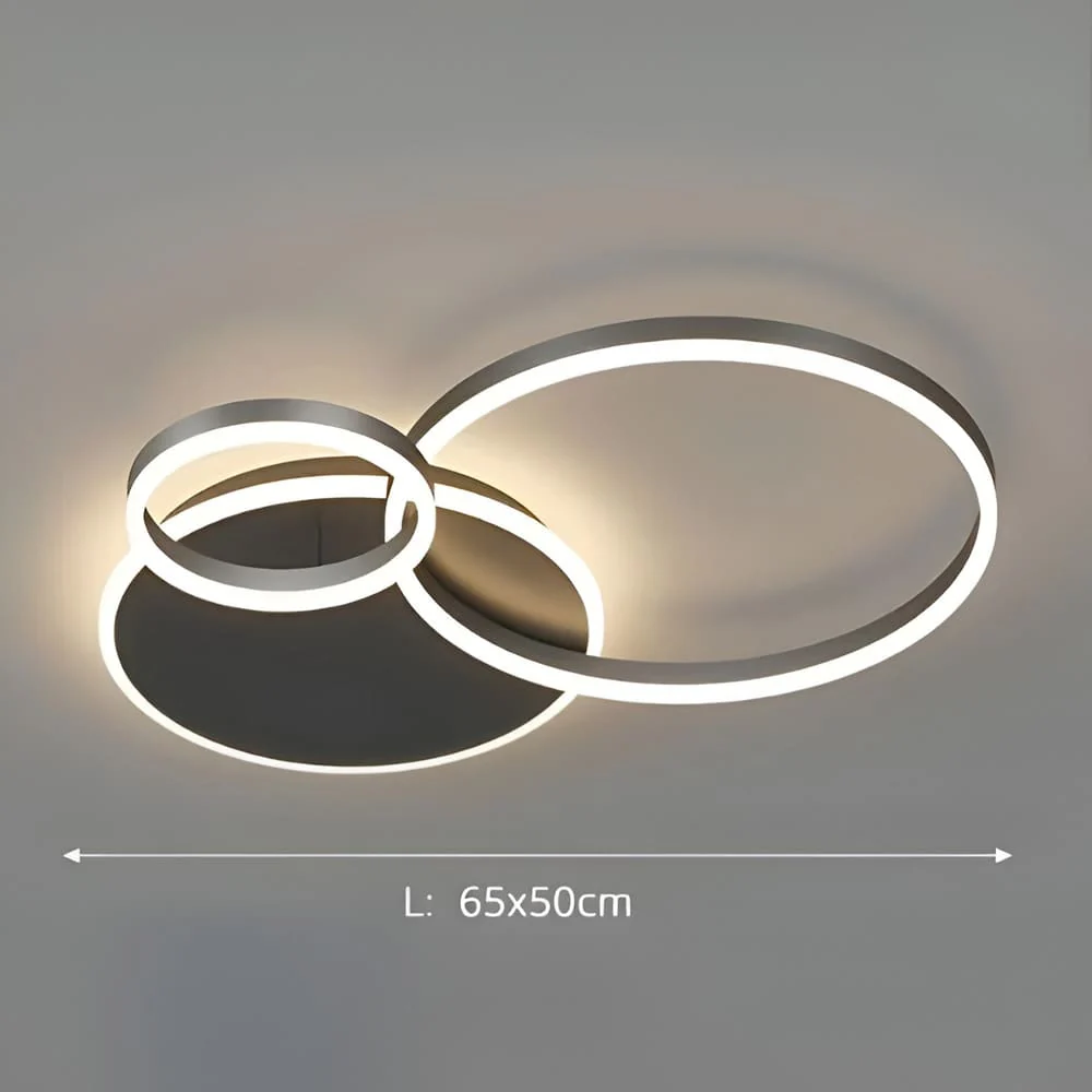 Plafonnier LED Dimmable  | Cercles design - Image 16
