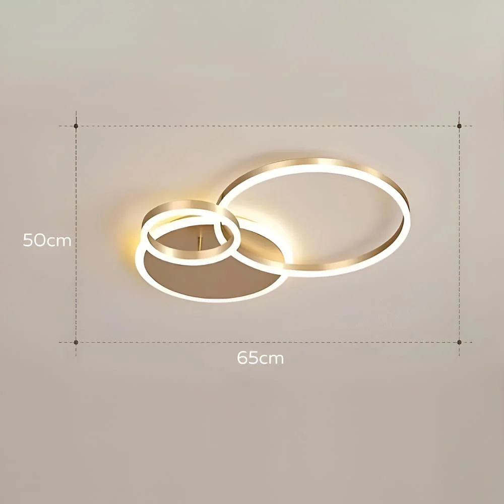 Plafonnier LED Dimmable  | Cercles design - Image 18