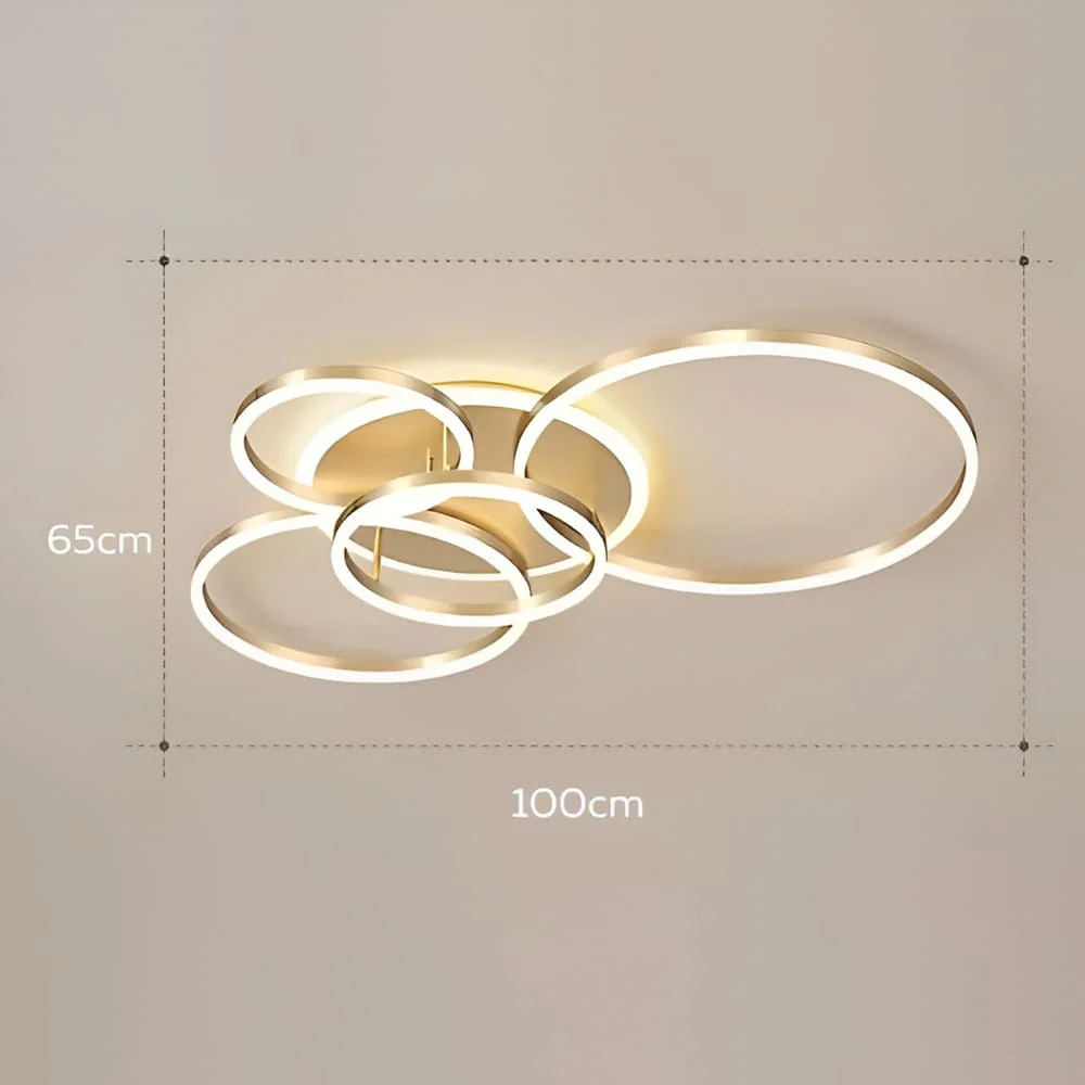 Plafonnier LED Dimmable  | Cercles design - Image 19