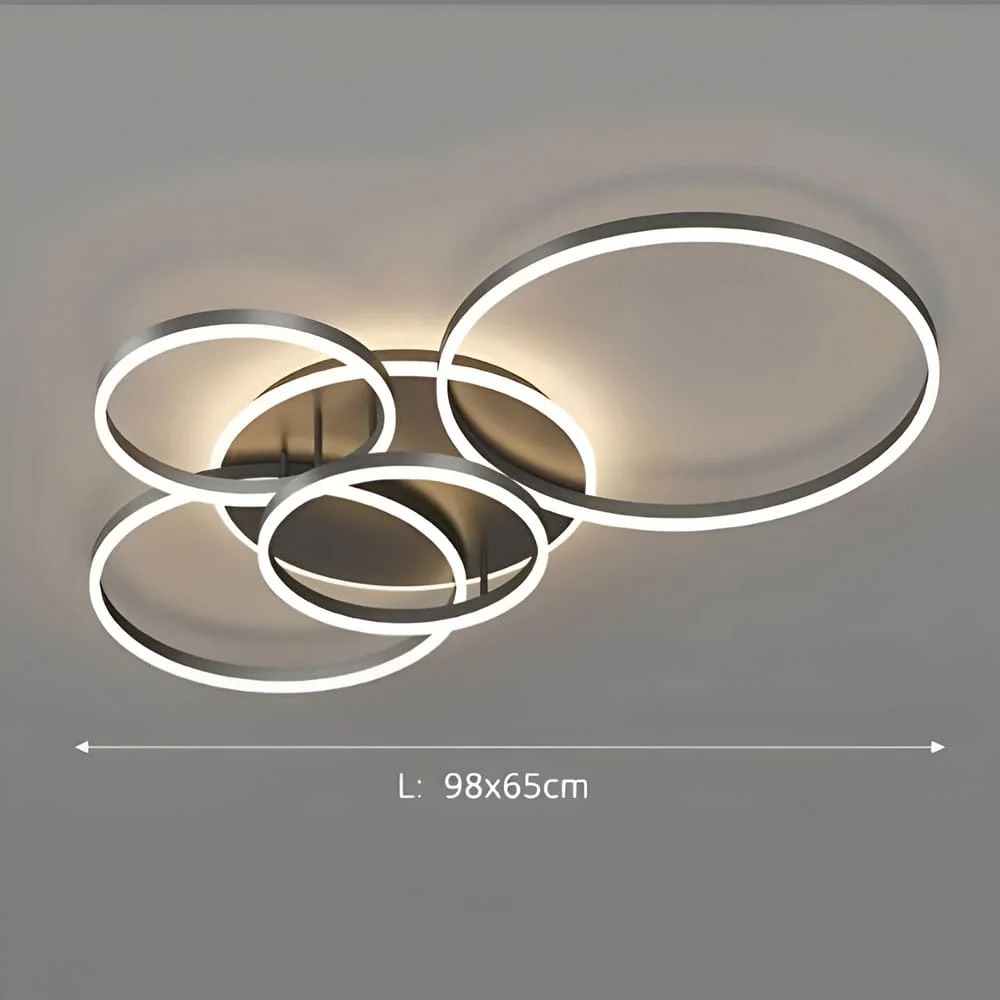 Plafonnier LED Dimmable  | Cercles design - Image 20