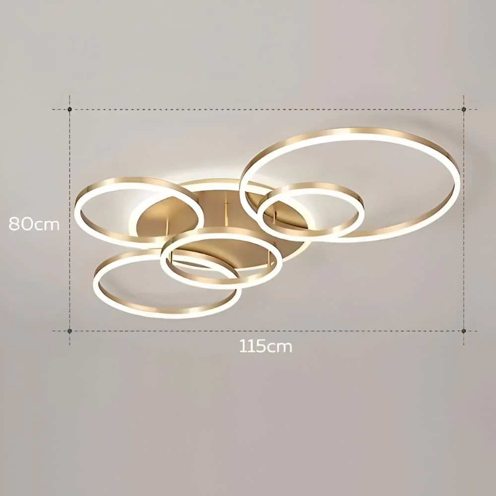 Plafonnier LED Dimmable  | Cercles design - Image 21