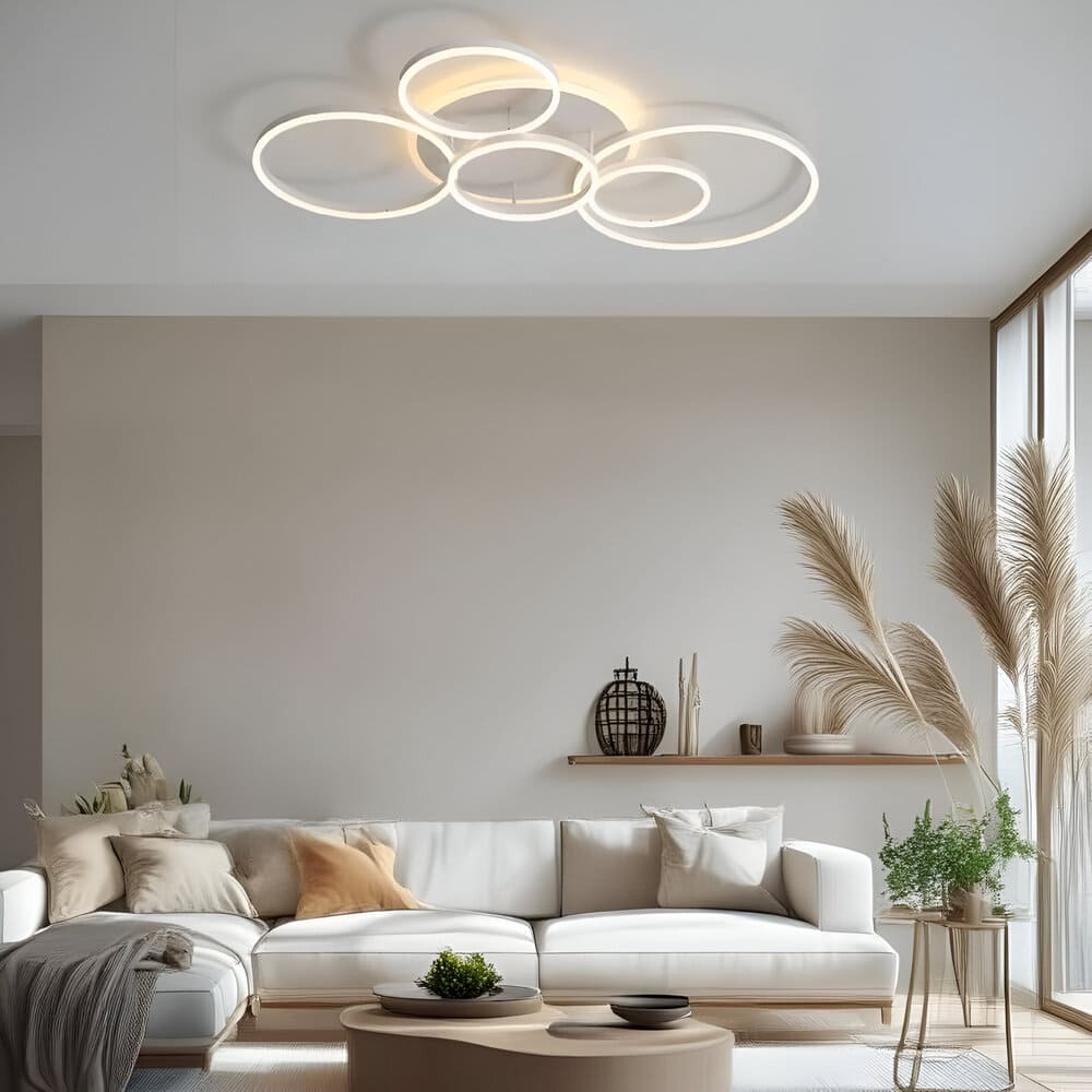 Plafonnier LED Dimmable  | Cercles design - Image 7