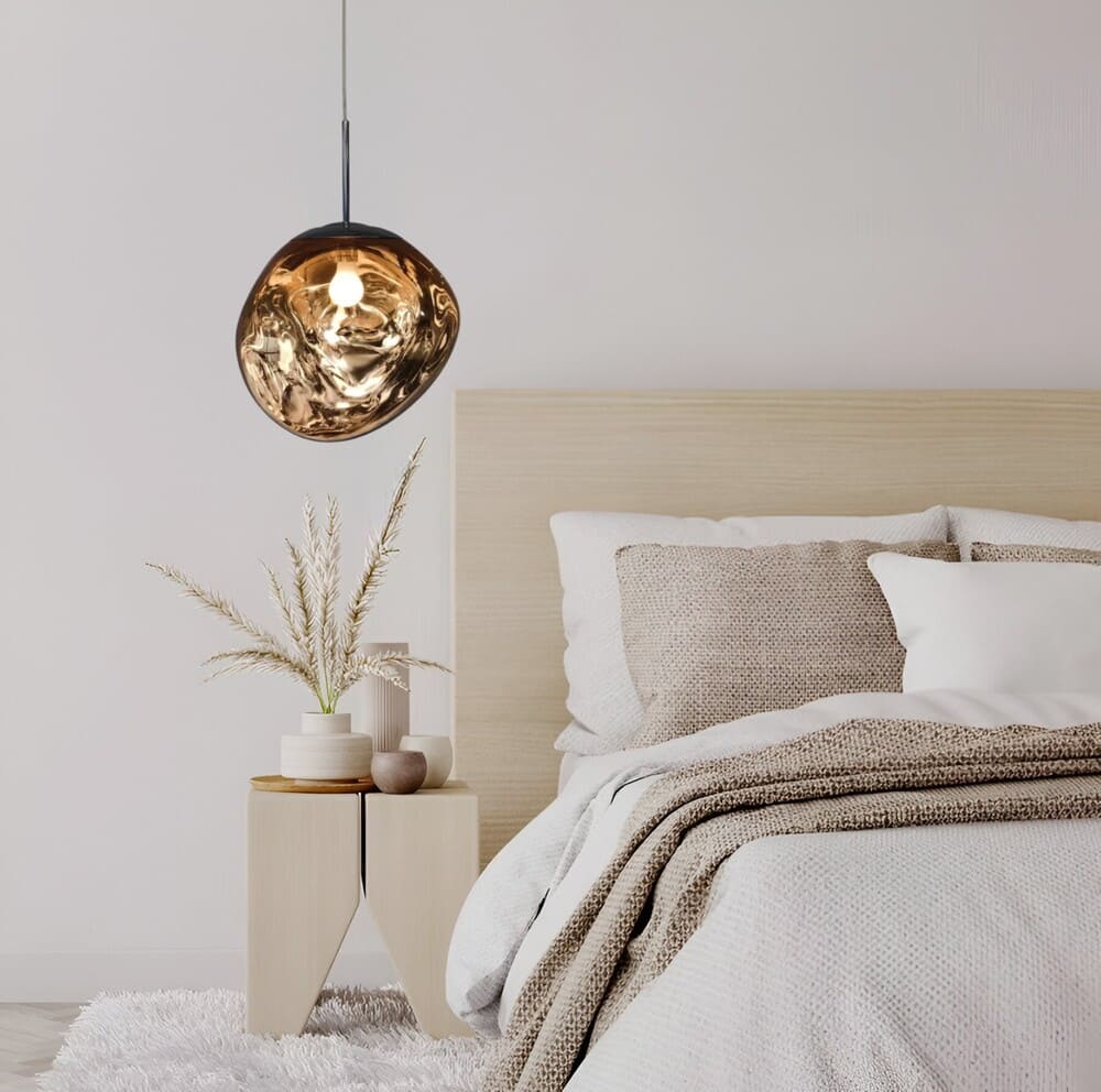 Suspension style verre soufflé | Boule de lave - Image 12