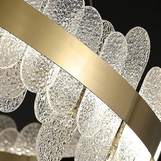 Suspension en verre | Couronne dorée - Image 8