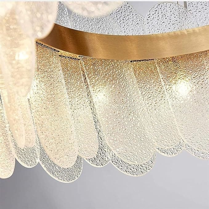 Suspension en verre | Couronne dorée - Image 9