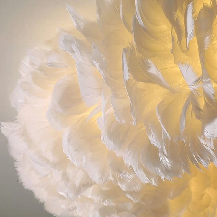 Suspension en plume | Donut - Image 5