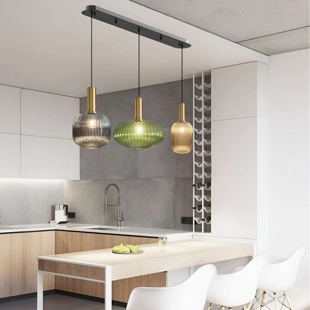 Suspension en verre | Vintage - Image 3