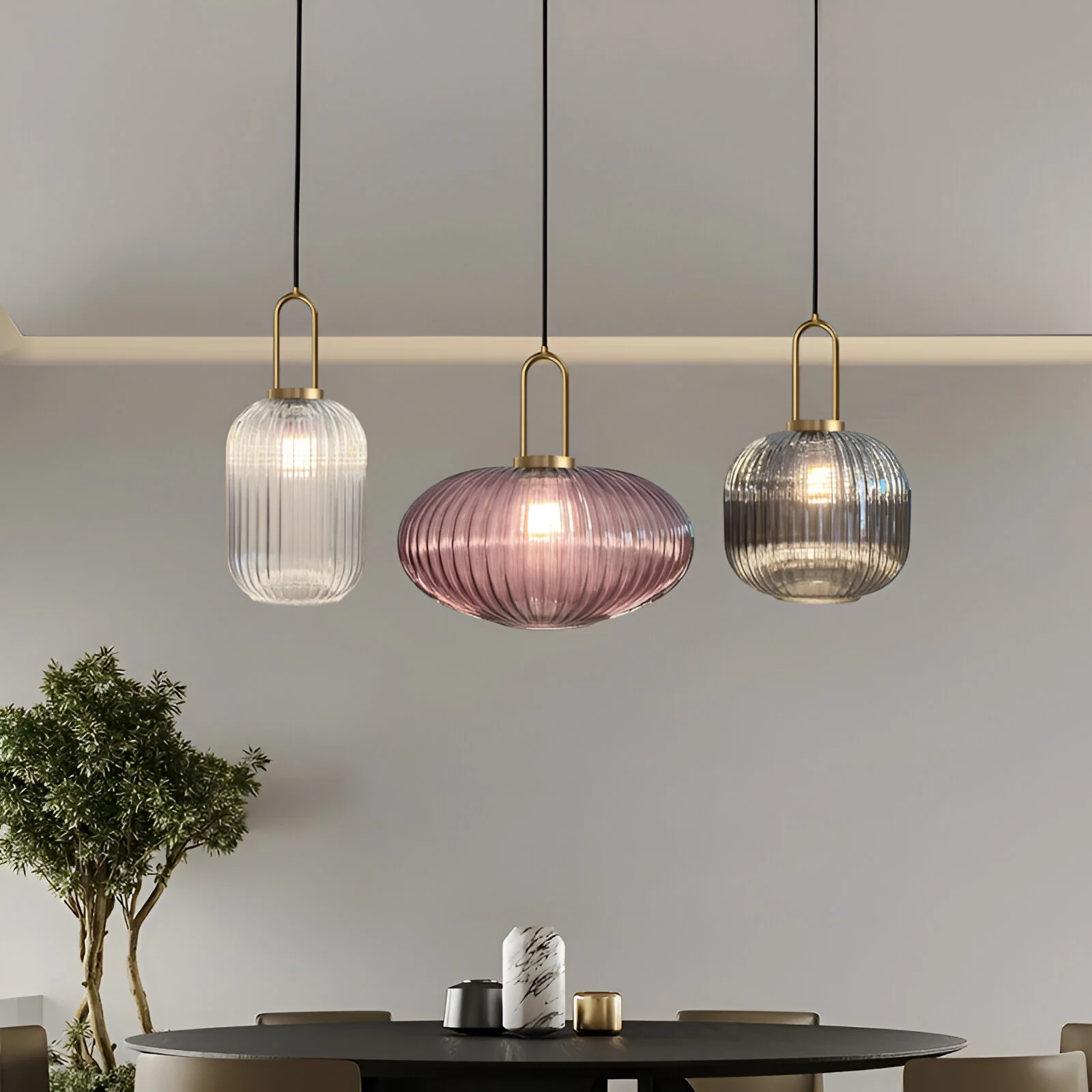 Suspension en verre | Vintage - Image 9